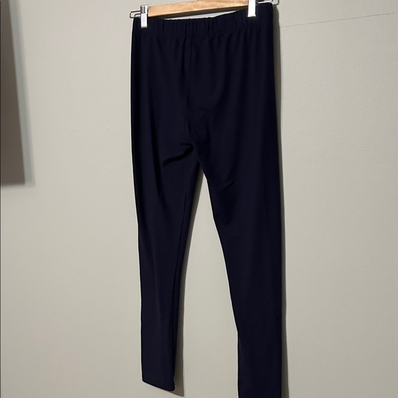 Just Cozy Navy Leggings. M/L. Size 6-12 stretch. Poly/ spandex. - Picture 6 of 9
